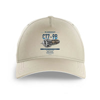 Thumbnail for CT7-9B design on beige printed hat