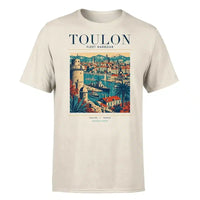Thumbnail for TOULON - Poster - Premium T-Shirt - Beige