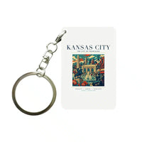 Thumbnail for KANSAS CITY - Poster - Key Chain - White