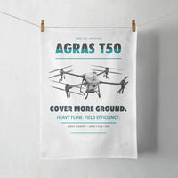 Thumbnail for DJI Agras T50 design on white towel