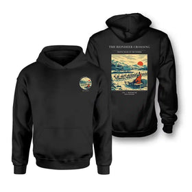 Double-Side Printing — The Reindeer Crossing Double-Side Hoodie