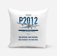 Thumbnail for Tecnam P2012 Traveller design on white pillow