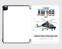 Thumbnail for Leonardo AW169 design on white ipad tablet case