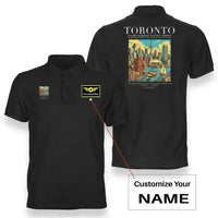 Thumbnail for TORONTO - Poster - Double-Side Polo - Black + Name