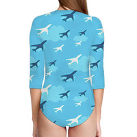 Thumbnail for Super Airplanes Swimsuit - view 2