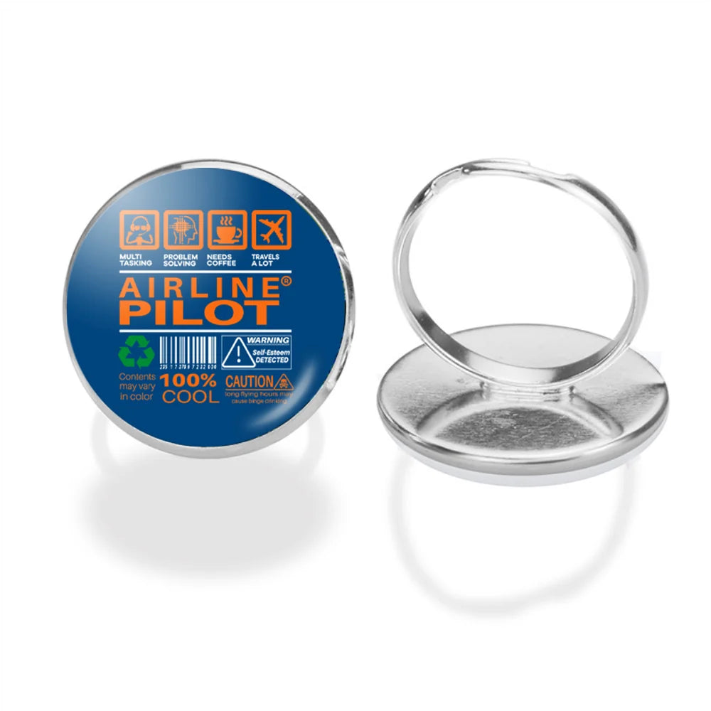 Airline Pilot Label Ring - view 2