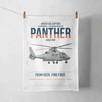 Thumbnail for Airbus Helicopters AS565 MBe Panther design on white towel