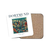 Thumbnail for DORTMUND - Poster - Coaster - White