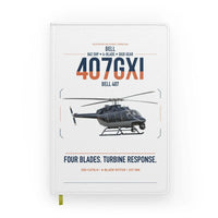 Thumbnail for Bell 407GXi design on white notebook