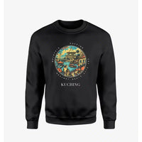 Thumbnail for KUCHING - Badge - Sweatshirt - Black