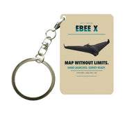 Thumbnail for AgEagle eBee X Key Chain design on beige key chain