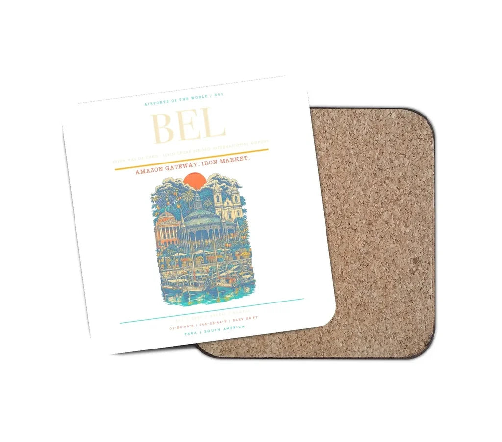 Belem Val de Cans - Julio Cezar Ribeiro International Airport BEL Coaster 1-Piece - White