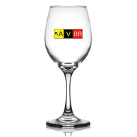 Thumbnail for Customisable AV8R Wine Glass - view 2