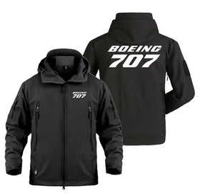 Boeing 707 & Text Military Jackets (Customizable)
