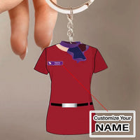 Thumbnail for Customisable Virgin Atlantic Key Chain - view 2
