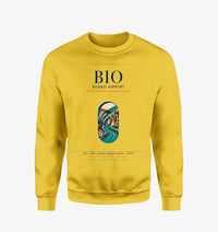 Thumbnail for Bilbao Airport (BIO) design on yellow sweatshirt