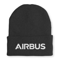 Thumbnail for Airbus & Text Embroidered Beanie - view 2