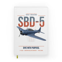 Thumbnail for SBD-5 Dauntless design on white notebook