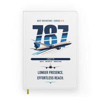Thumbnail for Boeing 787-10 Dreamliner design on white notebook