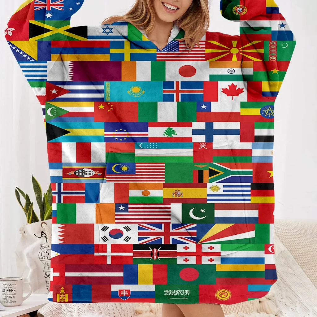 World Flags Hoodie - view 2