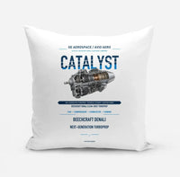 Thumbnail for CATALYST design on white pillow