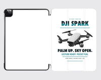 Thumbnail for DJI Spark design on white ipad tablet case