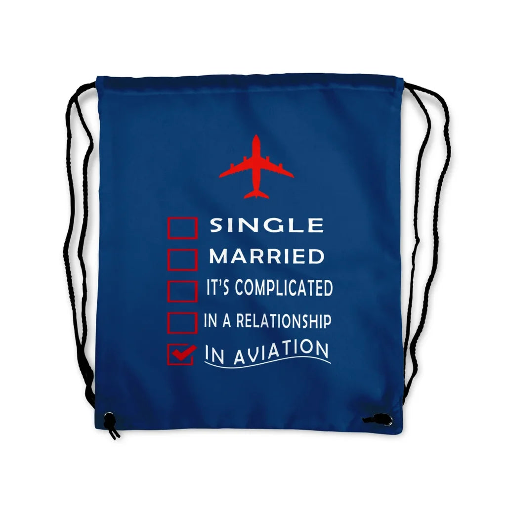 Aviation Drawstring Bag - view 2