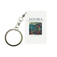 Thumbnail for ASTORIA - Poster - Key Chain - White
