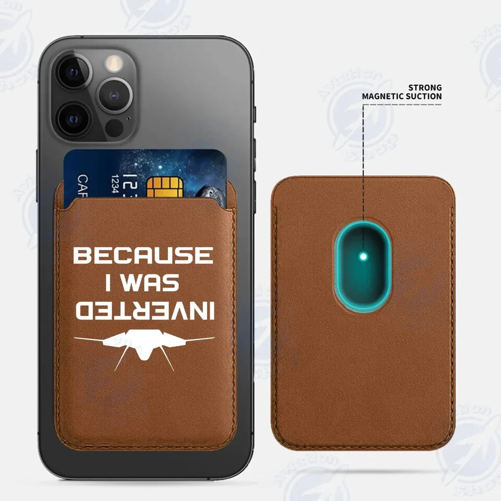 Because I was Inverted iPhone iPhone Case - view 2
