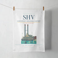 Thumbnail for Shreveport Regional Airport (SHV) design on white towel