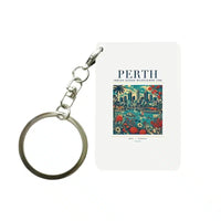 Thumbnail for PERTH - Poster - Key Chain - White
