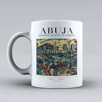 Thumbnail for ABUJA - Poster - Mug - White