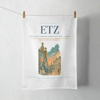 Thumbnail for Metz–Nancy–Lorraine Airport (ETZ) design on white towel