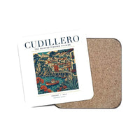 Thumbnail for CUDILLERO - Poster - Coaster - White