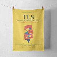 Thumbnail for Toulouse-Blagnac Airport (TLS) design on yellow towel