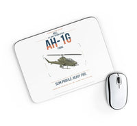 Thumbnail for Bell AH-1G Cobra design on white rectangle mouse pad