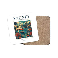Thumbnail for SYDNEY - Poster - Coaster - White