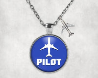 Thumbnail for Pilot & Circle Necklace - view 2