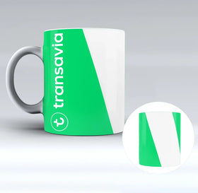 Transavia France Airlines Designed Ceramic White Mugs
