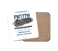 Thumbnail for PW127M design on white 1 piece coaster