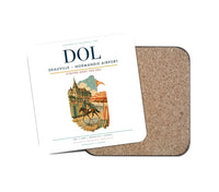 Thumbnail for Deauville – Normandie Airport (DOL) design on white 1 piece coaster