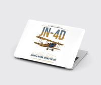 Thumbnail for Curtiss JN-4D Jenny design on white MacBook case