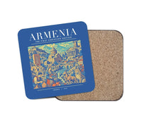Thumbnail for ARMENIA - Poster - Coaster - Blue