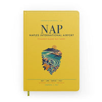 Thumbnail for Naples International Airport (NAP) design on yellow notebook