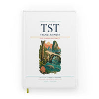 Thumbnail for Trang Airport (TST) design on white notebook
