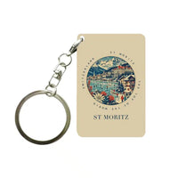 Thumbnail for ST MORITZ - Badge - Key Chain - Beige