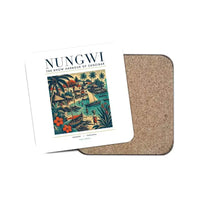 Thumbnail for NUNGWI - Poster - Coaster - White