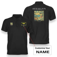 Thumbnail for HERAKLION - Poster - Double-Side Polo - Black + Name