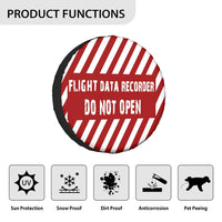 Thumbnail for Flight Data Recorder Tire Cover - view 2