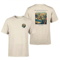 Thumbnail for VINTAGE G4146 - The Morning Mail Run - Double-Side T-Shirt design on beige double side t shirt